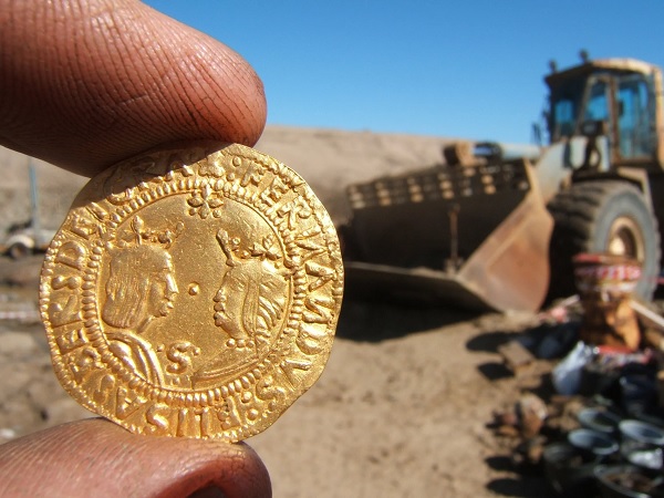 Gold Coins, Silver & Ivory Found In 500-Year-Old Portuguese Shipwreck On Namibian Coast - RVCJ Media