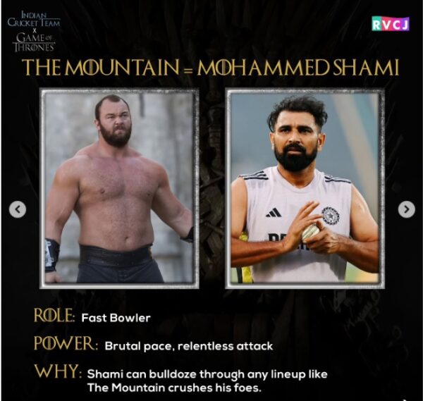 If Westeros Played Cricket— The Ultimate Indian Cricket Team Ft. Game Of Thrones Characters - RVCJ Media