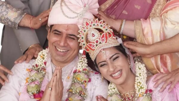 Kyunki Saas Bhi Kabhi Bahu Thi Couple Ashlesha Savant & Sandeep Baswana Get Married After 23 Yrs - RVCJ Media