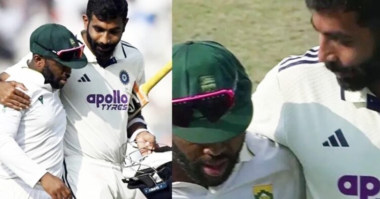 Bumrah Reaches Out To Bavuma After Stump-Mic Incident; Their Conversation Grabs Attention 1 Bumrah Reaches Out To Bavuma After Stump-Mic Incident; Their Conversation Grabs Attention