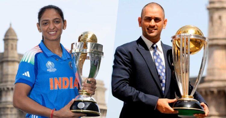 History Repeats Itself, Harmanpreet Kaur Mirrors Dhoni’s Legendary World Cup Pose After 14 Yrs 1 Jemimah Rodrigues Reveals Why She Chose Amanjot Kaur For Best Fielding Medal