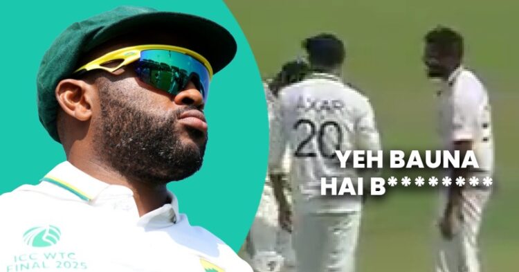 Jasprit Bumrah’s Stump-Mic Moment With Temba Bavuma Grabs Internet’s Attention, “Bauna Bhi….” 1 Jasprit Bumrah’s Stump-Mic Moment With Temba Bavuma Grabs Internet’s Attention, “Bauna Bhi….”