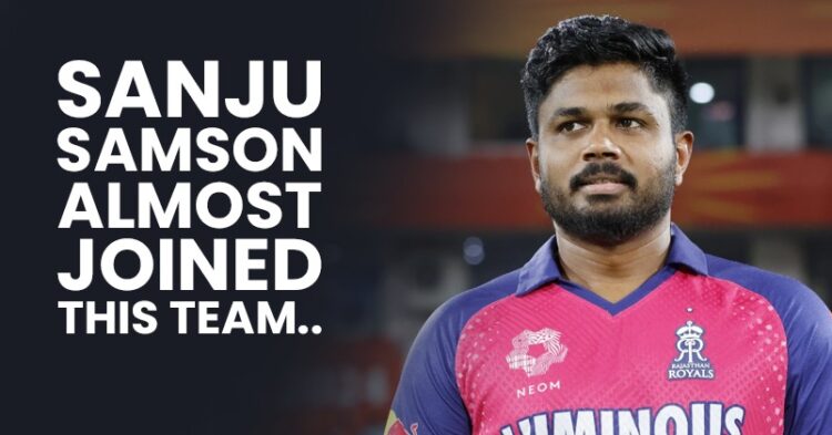 Sanju Samson Was Almost Certain To Join This Team But Then Rajasthan Made A Demand