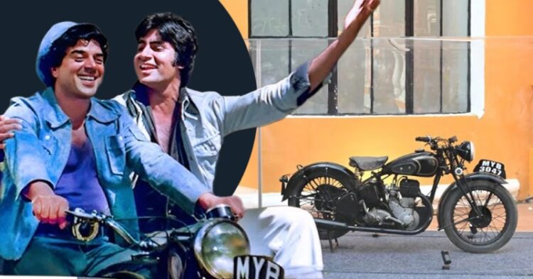 The Classic ‘Sholay’ Motorcycle, Born In WWII, Is Exhibited In Goa, Here’s Who Owns It Now