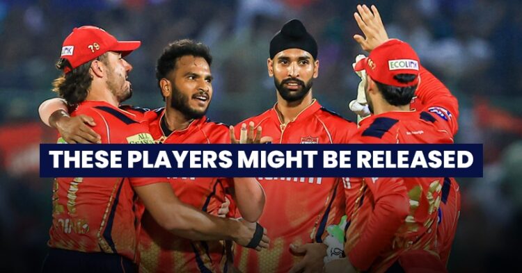 IPL 2026 – 5 Cricketers Who May Be Released By Punjab Kings Before IPL 2026 Auction