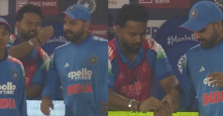 Rohit Sharma–Rishabh Pant Interaction Steals The Spotlight In 2Nd Odi, Video Goes Viral 1 Rohit Sharma–Rishabh Pant Interaction Steals The Spotlight In 2nd ODI, Video Goes Viral