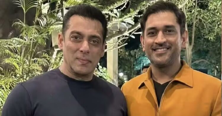 Salman Khan Marks 60th Birthday With MS Dhoni By His Side, Photos Go Viral