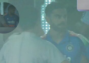 Virat Kohli & Gautam Gambhir’s Hug Trends Online As Coach Congratulates Kohli For His Century