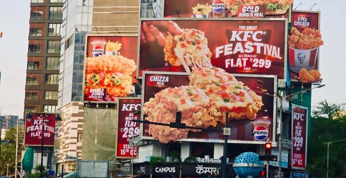 KFC’s Outdoor Campaign Just Won The Internet’s Appetite!