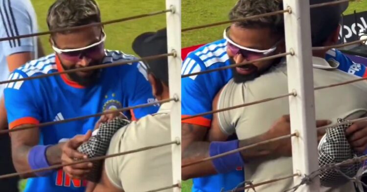 Hardik Pandya’s Kind Gesture Wins Hearts After Cameraman Got Injured Because Of His Shot