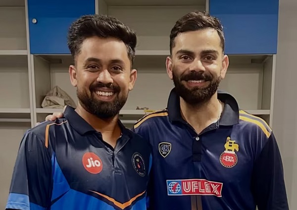 Virat Kohli’s Special Gesture After VHT Dismissal Leaves Gujarat Bowler Emotional - RVCJ Media