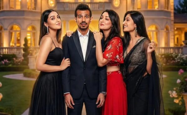“2-3 Reh Gai,” Chahal’s Reaction To AI Poster Ft. Him With Dhanashree, Mahvash & Shefali Goes Viral - RVCJ Media