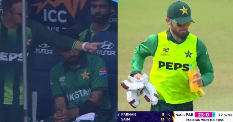 Babar Azam’s Order Shuffle In Match Vs Namibia Sparks A Meme Fest On Social Media 1 “Is Logic Se….,” Ajay Jadeja Takes A Sharp Dig At Shadab Khan Over ‘Ramadan 12th Man’ Remark