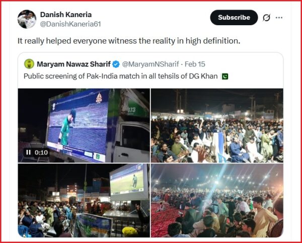 “Reality In High Definition,” Ex-Pak Cricketer Mocks Pakistan Team After 61-Run Thrashing By India - RVCJ Media