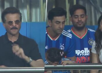 MS Dhoni’s Priceless Reaction To Sakshi’s “Early Celebration” During Ind-Eng Thriller Goes Viral