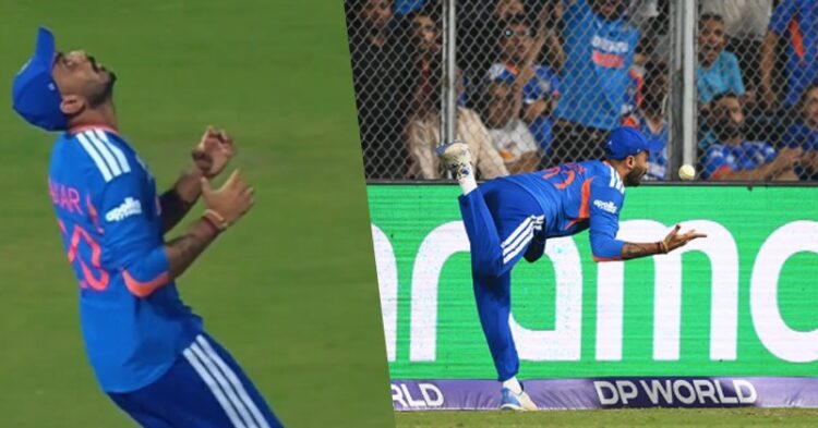 “Running Backwards….,” Axar Patel Reveals His Favourite Catch From India’s Epic Semi-Final 1 MS Dhoni’s Priceless Reaction To Sakshi’s “Early Celebration” During Ind-Eng Thriller Goes Viral