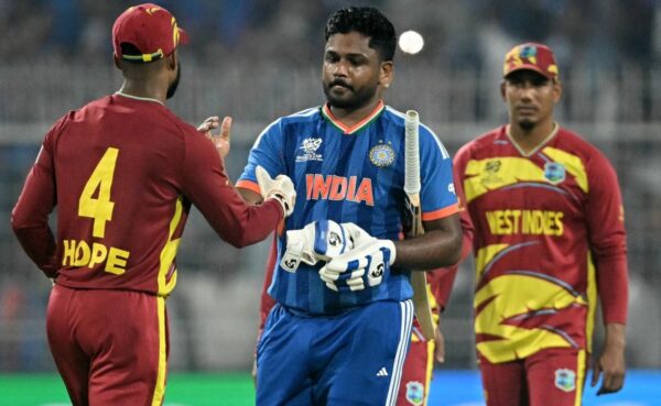 Sanju Samson Helps Team India Pull Off Record Chase To Storm Into T20 WC 2026 Semi-Final 12 Sanju Samson Helps Team India Pull Off Record Chase To Storm Into T20 WC 2026 Semi-Final - RVCJ Media