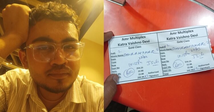 “Rs 1200 Saved,” Man Chooses Dhurandhar 2 Over Hotel After Vaishno Devi Yatra Halt 1 “Rs 1200 Saved,” Man Chooses Dhurandhar 2 Over Hotel After Vaishno Devi Yatra Halt