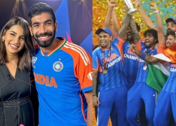 “Kidney….” Sanjana Ganesan Roasts Jasprit Bumrah For His Very Short Post On 5th Anniversary