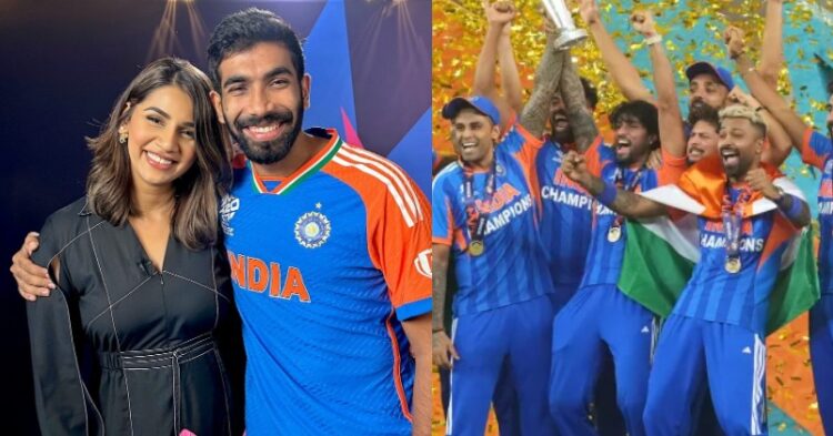 “Kidney….” Sanjana Ganesan Roasts Jasprit Bumrah For His Very Short Post On 5th Anniversary