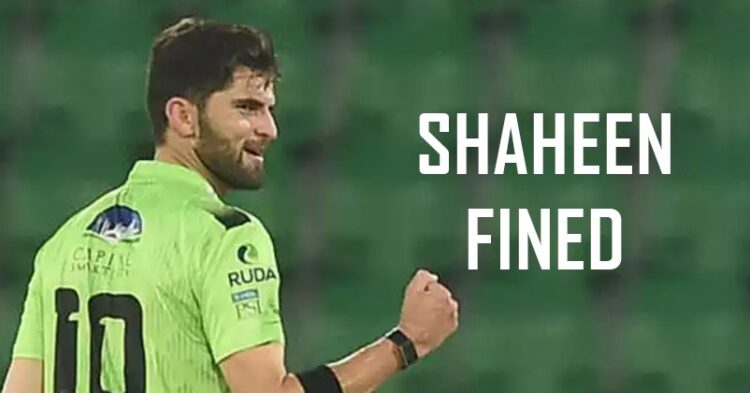 Shaheen Afridi Fined PKR 1 Million Over Forcefully Escorting Visitors In Hotel Controversy