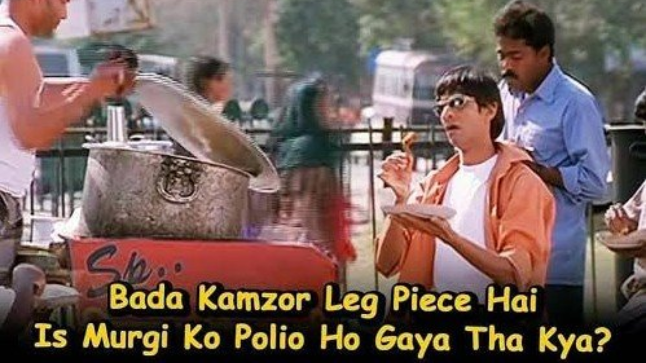 15 Bollywood Dialogues That Accidentally Became Meme Templates 25 Arey Ye To Bada Kamzor Leg Hai - Run (2004)