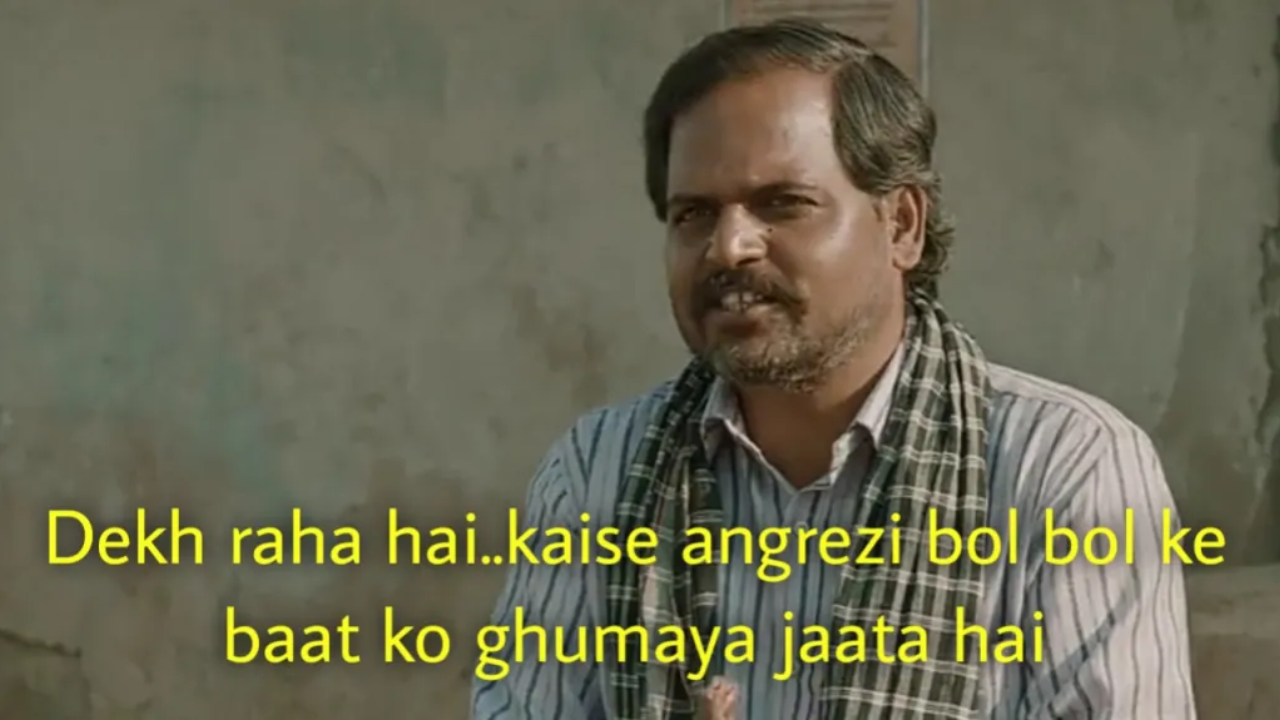 15 Bollywood Dialogues That Accidentally Became Meme Templates 34 Dekh Raha Hai Vinod_ - Panchayat (2022)
