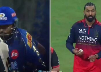 Krunal Pandya Shares Update Of Virat Kohli’s Ankle Injury As He Didn’t Field During MI’s Batting