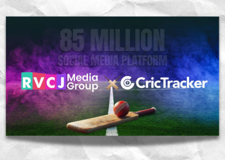 RVCJ Group Partners With CricTracker To Build 85 Million Strong Sports Content Network
