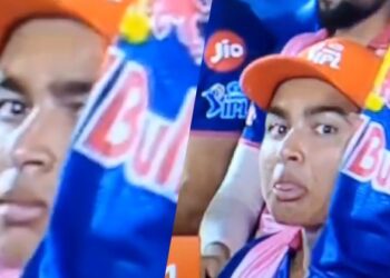 Vaibhav Sooryavanshi’s Funny Viral Dugout Moment Proves He Is Just 15 Years Old