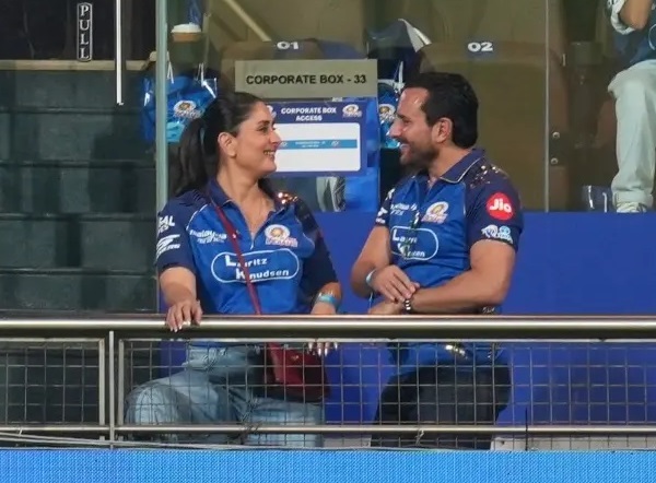 Kareena Kapoor Khan Gets Angry Amid Crowd Rush During MIvsRCB Match With Family - RVCJ Media