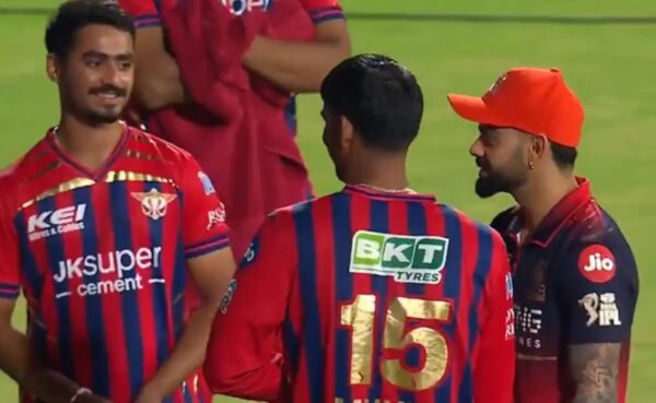 Young LSG Bowler Surprises Virat Kohli With His Respectful Gesture, Video Goes Viral - RVCJ Media