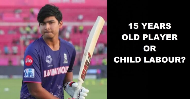 Activist Threatens Legal Action Against RR For Making 15-Yr Vaibhav Sooryavanshi Play In IPL