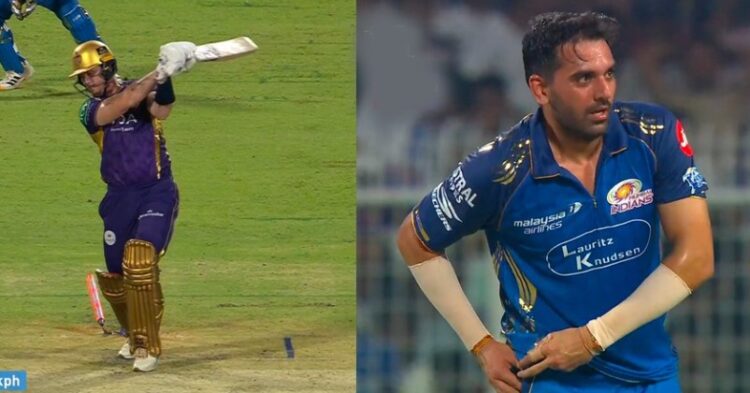 Deepak Chahar Trolls Viral Chit Celebration After Dismissing Finn Allen During Mi Vs Kkr 1 Deepak Chahar Trolls Viral Chit Celebration After Dismissing Finn Allen During MI Vs KKR