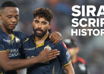 Mohammed Siraj Scripts History As He Becomes First Gujarat Titans Bowler To Take….