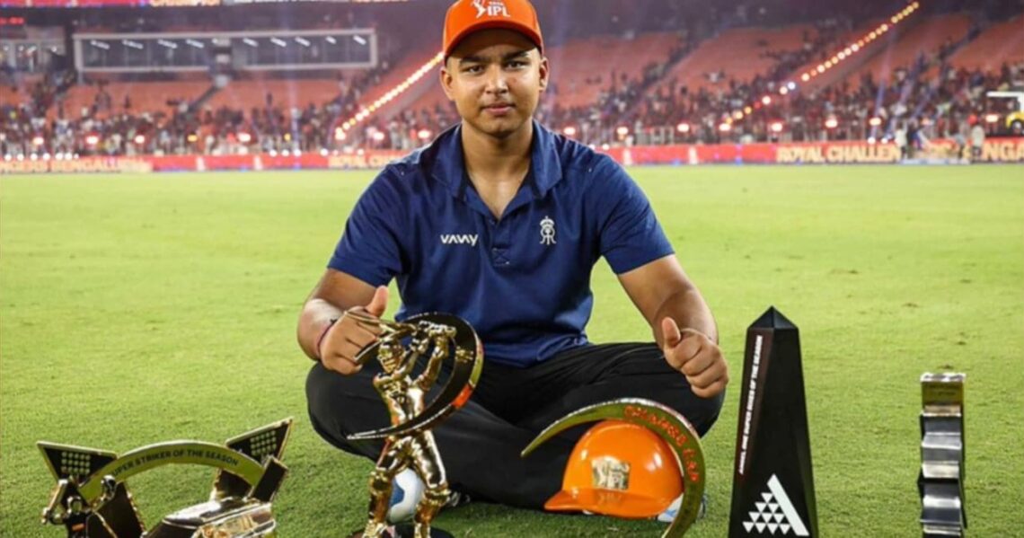 Vaibhav Sooryavanshi Bags ₹55 Lakh, SUV & Five Major Awards After Historic IPL Season