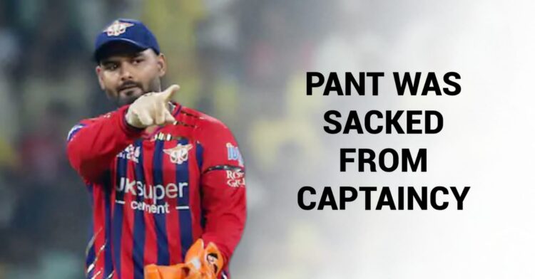 Rishabh Pant Sacked From Captaincy Or He Stepped Down? Here Is What We Know 1 Rishabh Pant Sacked From Captaincy Or He Stepped Down? Here Is What We Know - RVCJ Media