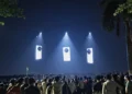 vivo Turned Hyderabad's Night Sky Into a Giant Billboard For Its New Smartphones