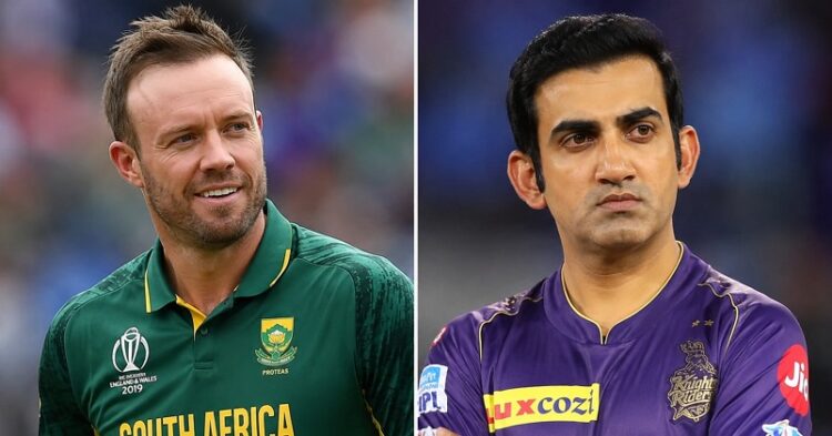 Ab De Villiers Has A Strong Message For Gambhir Over Ipl Stars, “Bring Them Down To Earth” 1 AB De Villiers Has A Strong Message For Gambhir Over IPL Stars, “Bring Them Down To Earth”