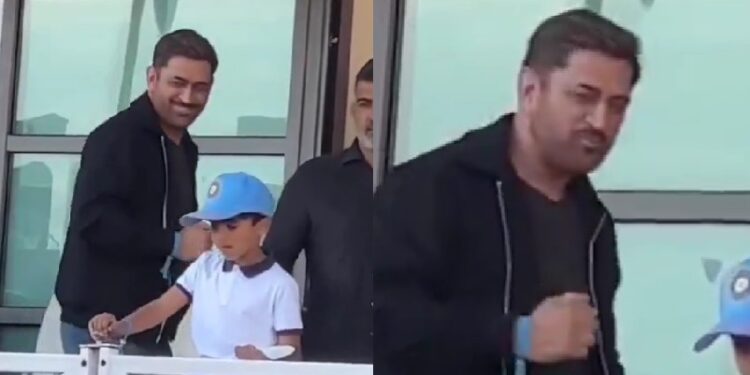 Did MS Dhoni Hint That He’s Too Old To Run Like Before? Captain Cool’s Gesture Goes Viral