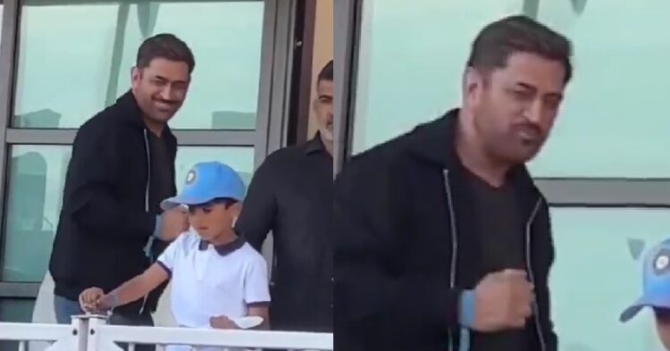 Did Ms Dhoni Hint That He’s Too Old To Run Like Before? Captain Cool’s Gesture Goes Viral 1 Did MS Dhoni Hint That He’s Too Old To Run Like Before? Captain Cool’s Gesture Goes Viral