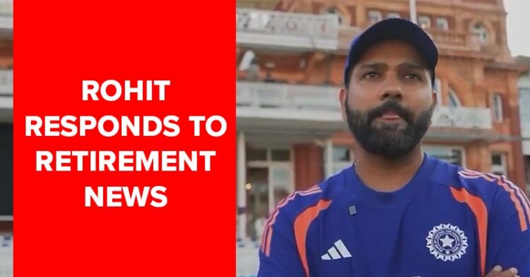 Rohit Sharma Speaks Up On His Retirement Rumours After Smashing Century Against England 1 Ex-Ind Spinner Claims Rohit & Virat Are Playing With Insecurity, Demands Backing From Management