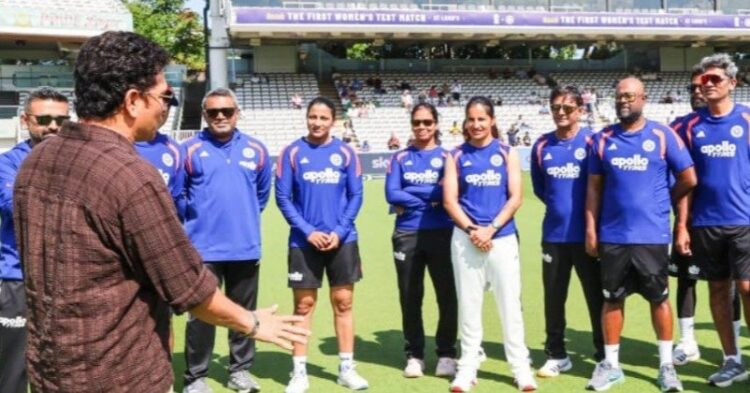 Sachin Tendulkar’s Surprise Pep Talk Inspires Harmanpreet Kaur &Amp; Co Before Historic Lord’s Win 1 Sachin Tendulkar’s Surprise Pep Talk Inspires Harmanpreet Kaur & Co Before Historic Lord’s Win