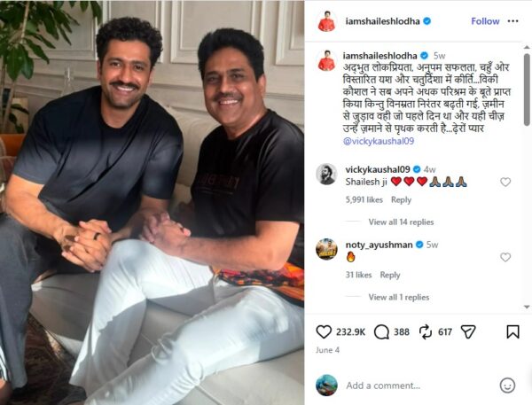 Vicky Kaushal At Wedding Of Shailesh Lodha’s Daughter? Here Is What You Should Know - RVCJ Media