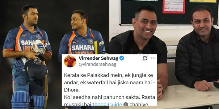 Virender Sehwag’s Special & Poetic Birthday Wish For MS Dhoni Goes Viral
