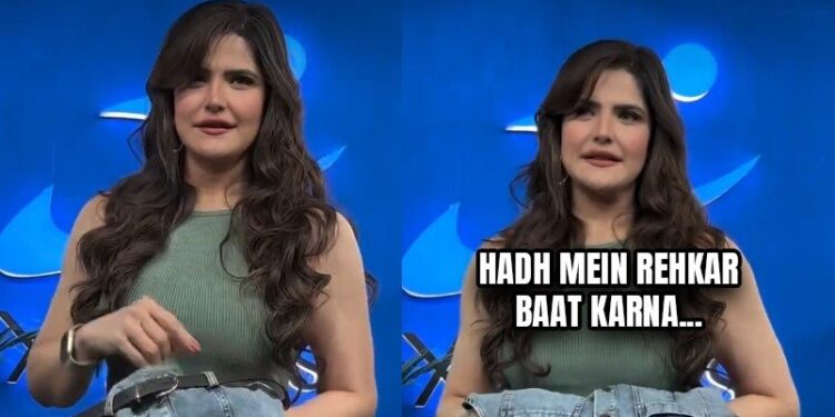 Zareen Khan Loses Her Cool At Paparazzi, Her Sharp Response Goes Viral