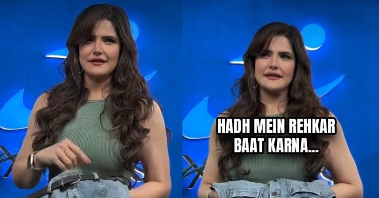 Zareen Khan Loses Her Cool At Paparazzi, Her Sharp Response Goes Viral 1 Zareen Khan Loses Her Cool At Paparazzi, Her Sharp Response Goes Viral