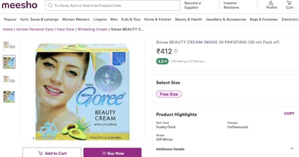 Indians Are Angry As Made In Pakistan Fairness Cream Causes Kidney Problems In Nagpur Women - RVCJ Media