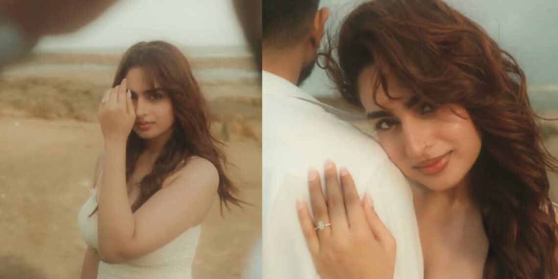 Ayesha Khan’s Diamond Ring Steals The Spotlight As Dhurandhar Actress Poses With Mystery Man