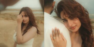 Ayesha Khan’s Diamond Ring Steals The Spotlight As Dhurandhar Actress Poses With Mystery Man
